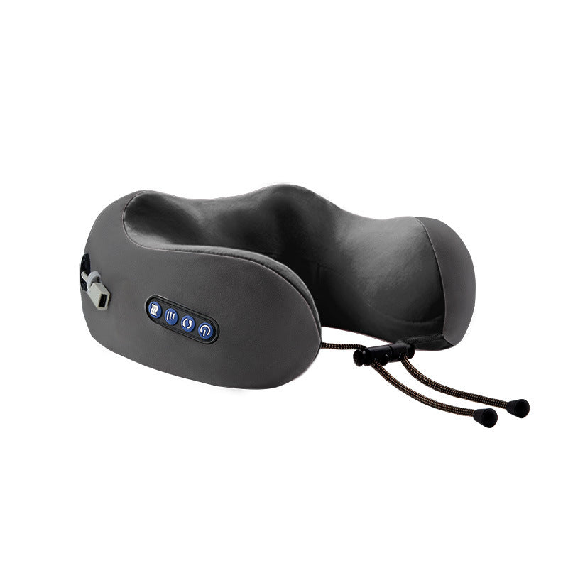 Portable Electric Neck & Shoulder Massager with Heat – 4-Node Kneading, Rechargeable