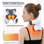 Adjustable Heat Neck Support Massager