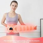 Rechargeable Massage Belt Electric Micro-current Heat Therapy Muscle Relaxation Portable